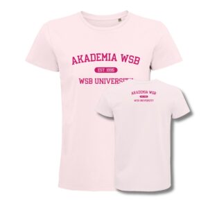 T-shirt bawełniany z logo AWSB