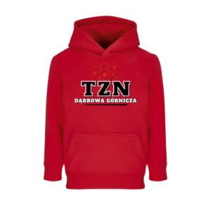Bluza z kapturem - duże logo TZNDG - Techniczne Zakłady Naukowe w Dąbrowie Górniczej