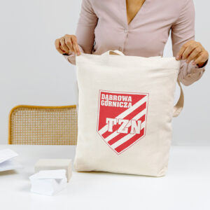 Torba bawełniana logo official Techniczne Zakłady Naukowe w Dąbrowie Górniczej