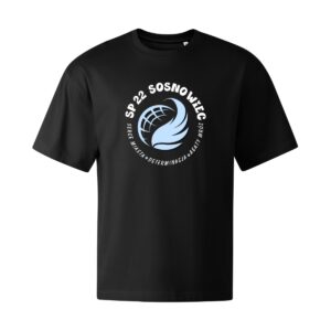 T-SHIRT OVERSIZE z grafiką SP22 Sosnowiec - trwały nadruk