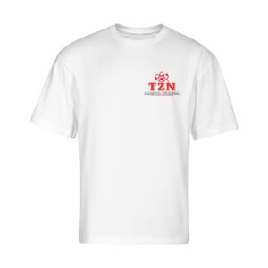 T-SHIRT OVERSIZE z logo TZN Dąbrowa Górnicza - trwały nadruk