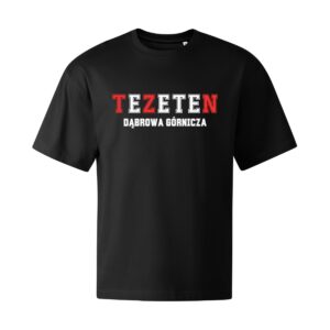T-SHIRT OVERSIZE z grafiką TEZETEN Dąbrowa Górnicza - trwały nadruk