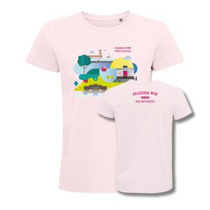T-shirt bawełniany z grafiką AWSB - Dąbrowa Górnicza