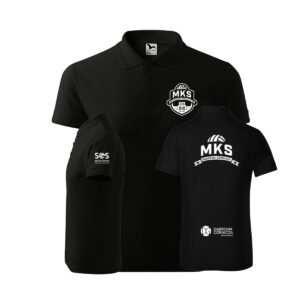 Koszulka POLO z herbem MKS Dąbrowa Górnicza - NADRUK