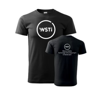 T-shirt bawełniany herb duży WSTI