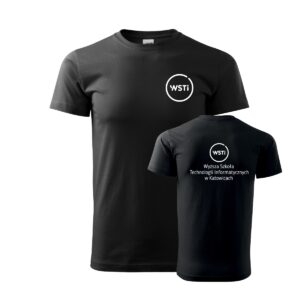 T-shirt bawełniany herb mały WSTI